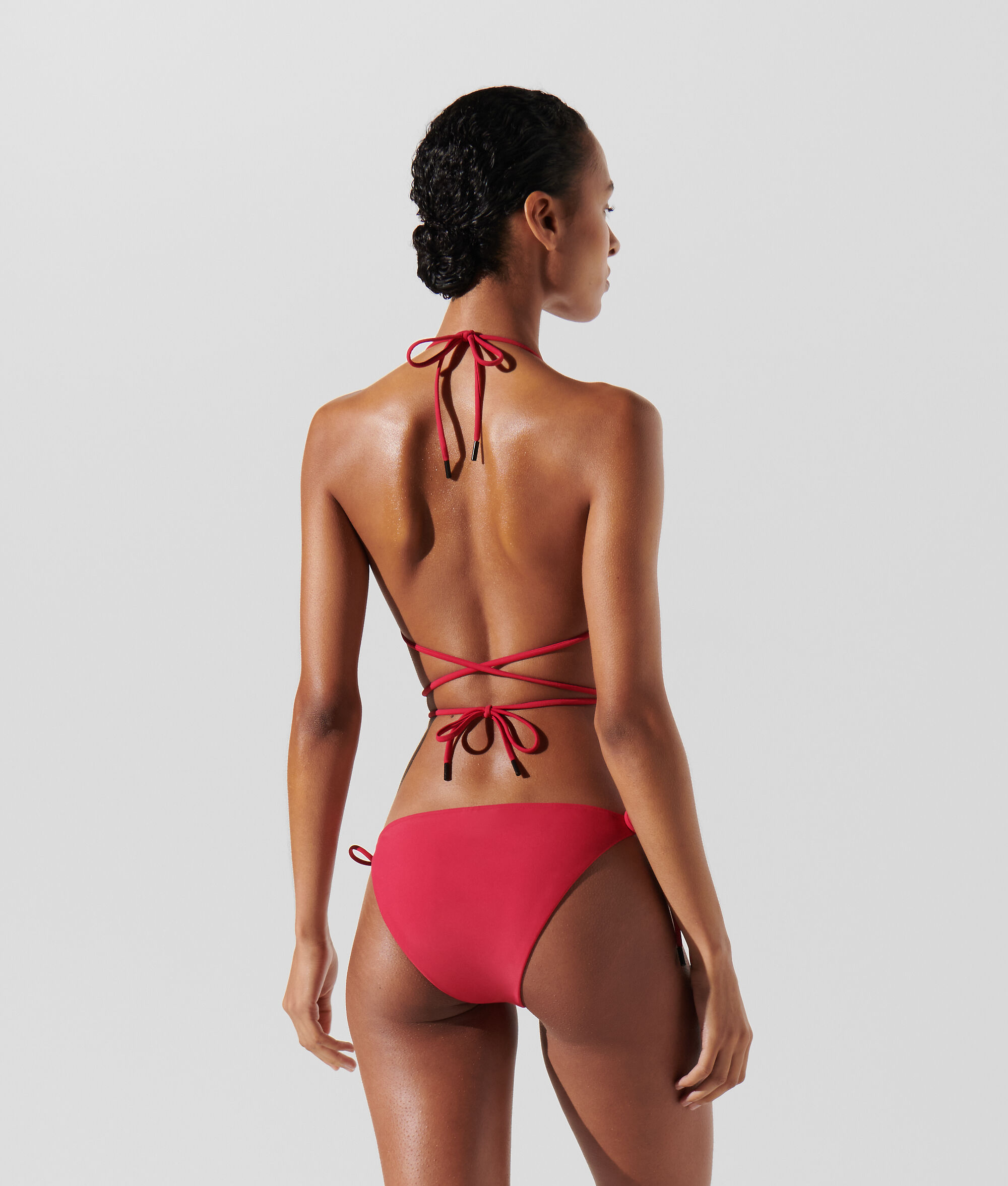 (image for) Distinctive RUE ST-GUILLAUME WRAP-AROUND TRIANGLE BIKINI TOP